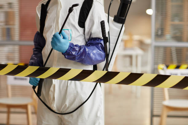 Professional Sewage Cleanup technician working in Williamstown, OH